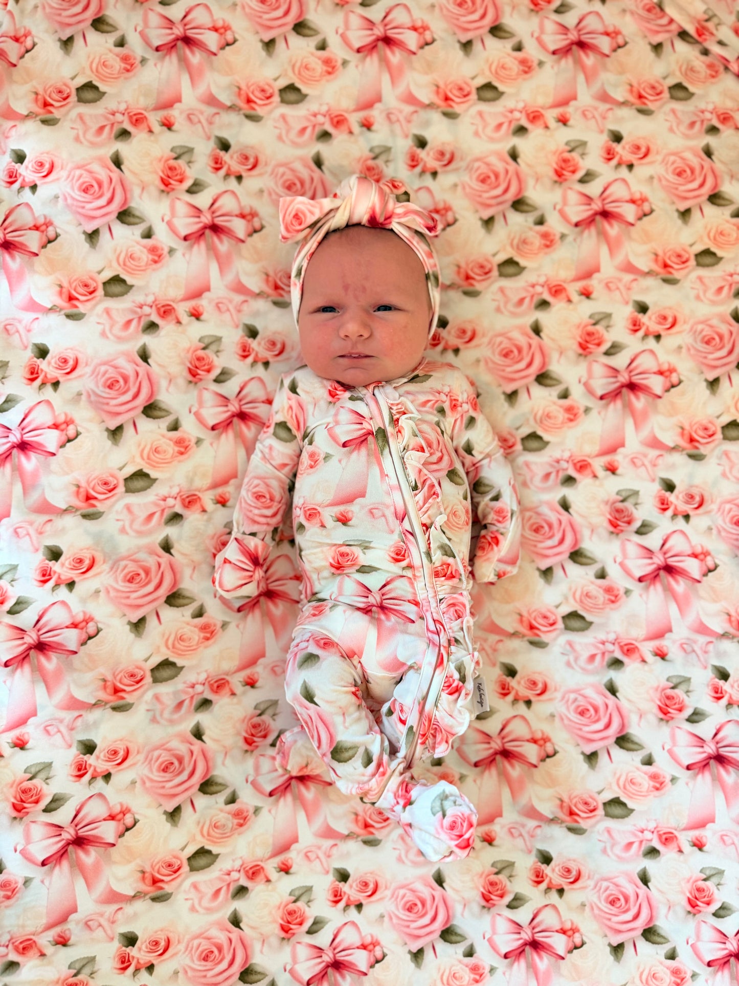Rose Petals Lullaby Bamboo Zippy