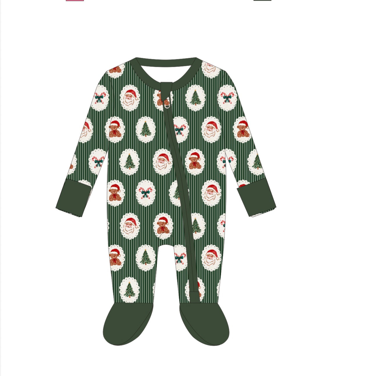 Preorder! Delivery end of September - early October | Evergreen Cameo Bamboo Zippy