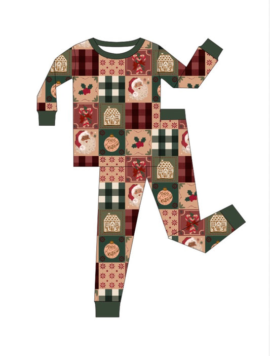 Preorder! Delivery end of September - early October | Nostalgic Noël Bamboo Pajama Set