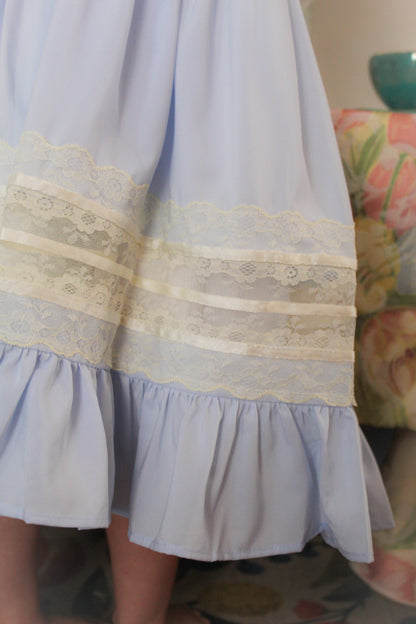 Celestine Heirloom Dress – Vintage Inspired Lace Boutique Girls Dress | Viscose Long Silhouette Heirloom Style