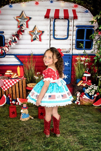 Star-Spangled Spark – Limited Edition 4th of July Dress