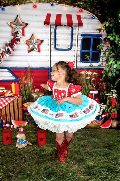 Star-Spangled Spark – Limited Edition 4th of July Dress