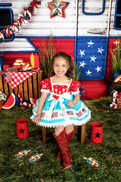 Star-Spangled Spark – Limited Edition 4th of July Dress