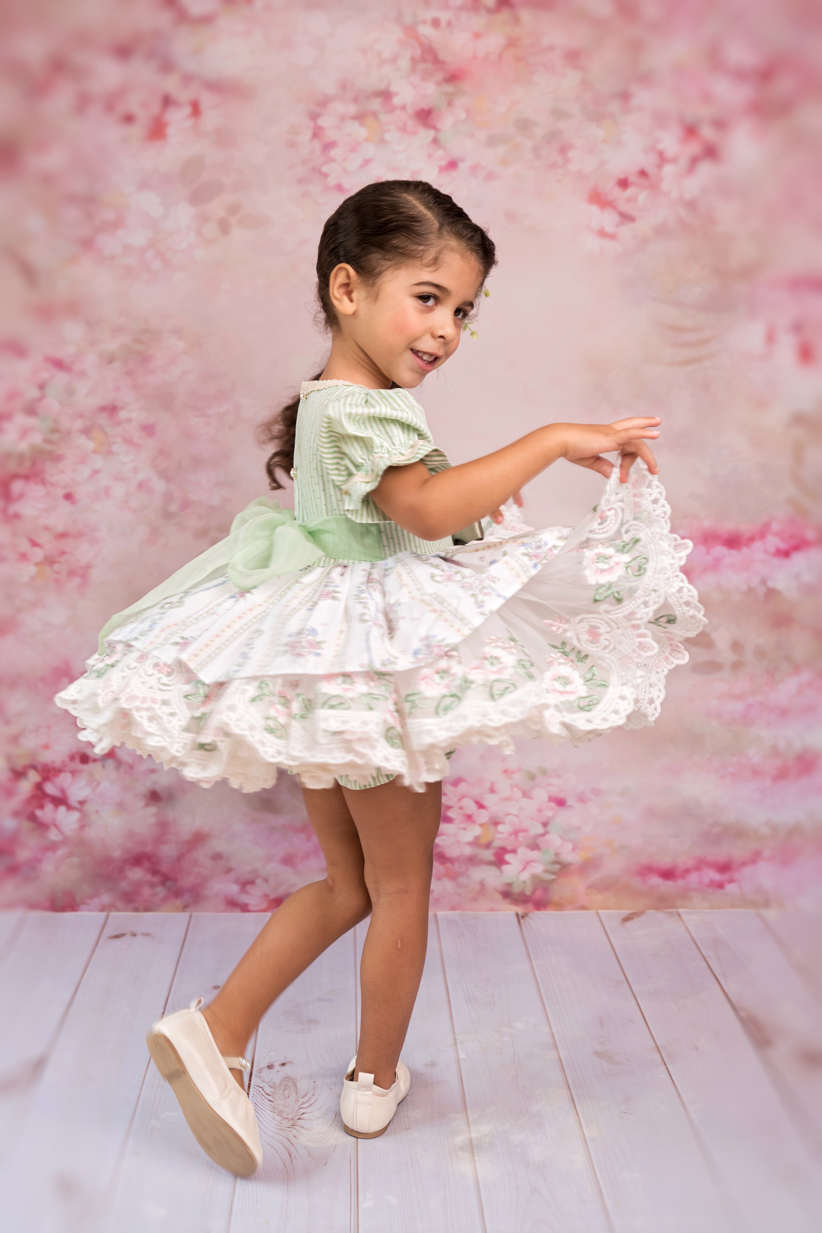 Lemon Meringue Picnic Dress | KADA Boutique Children's Clothing