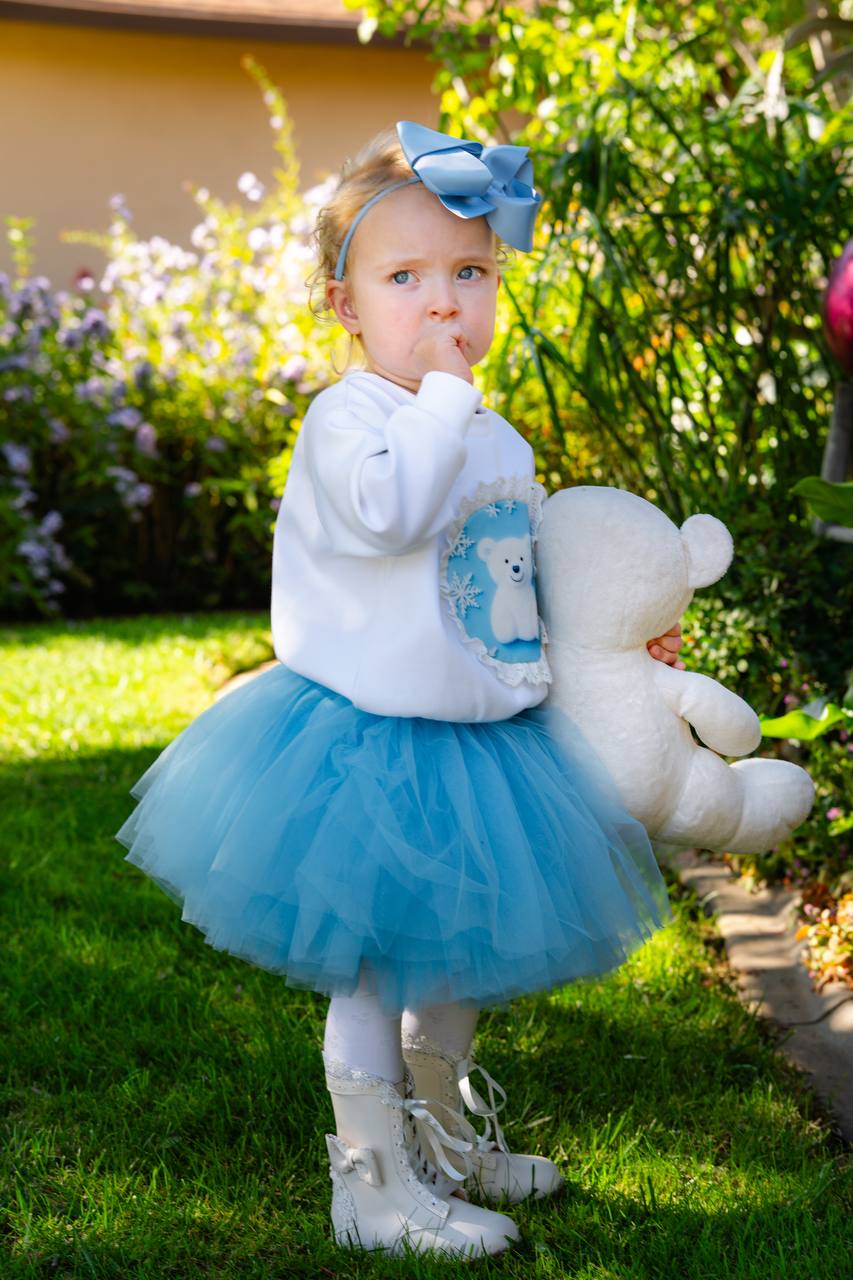 ❄️ Polar Bear Sweater & Tutu Set – Fast Preorder ❄️