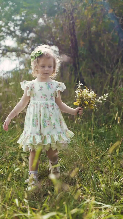 Sage Garden Dress READY TO SHIP